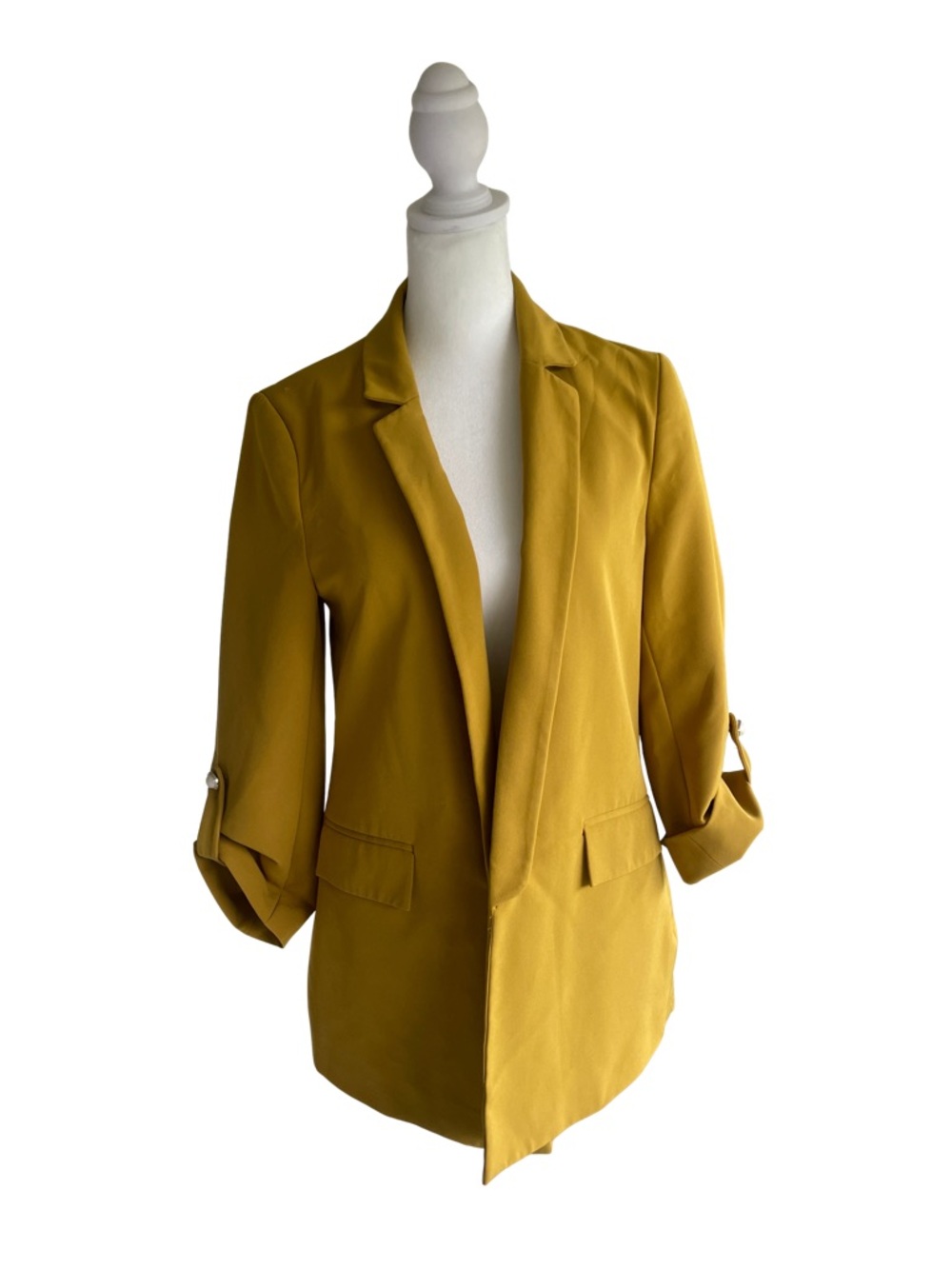 F&F Mustard Yellow Tailored Blazer